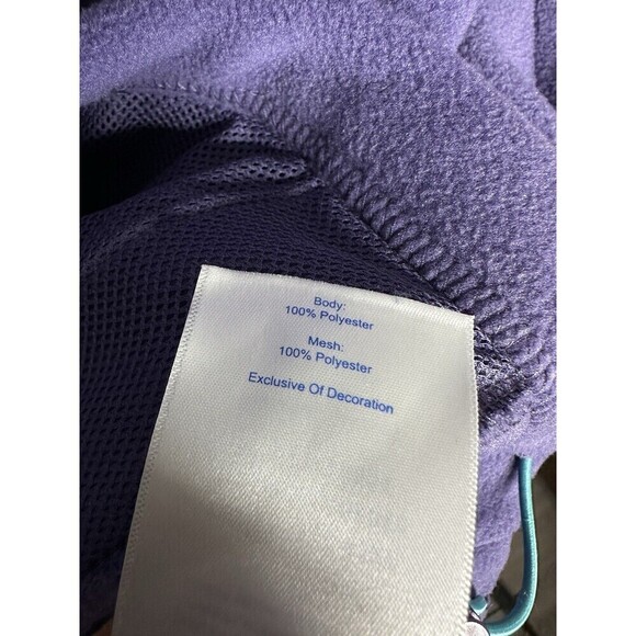 Hurley Sweater Mens Size XL Quarter Zip Pullover Color Block Fleece Top Nirvana - Picture 6 of 6